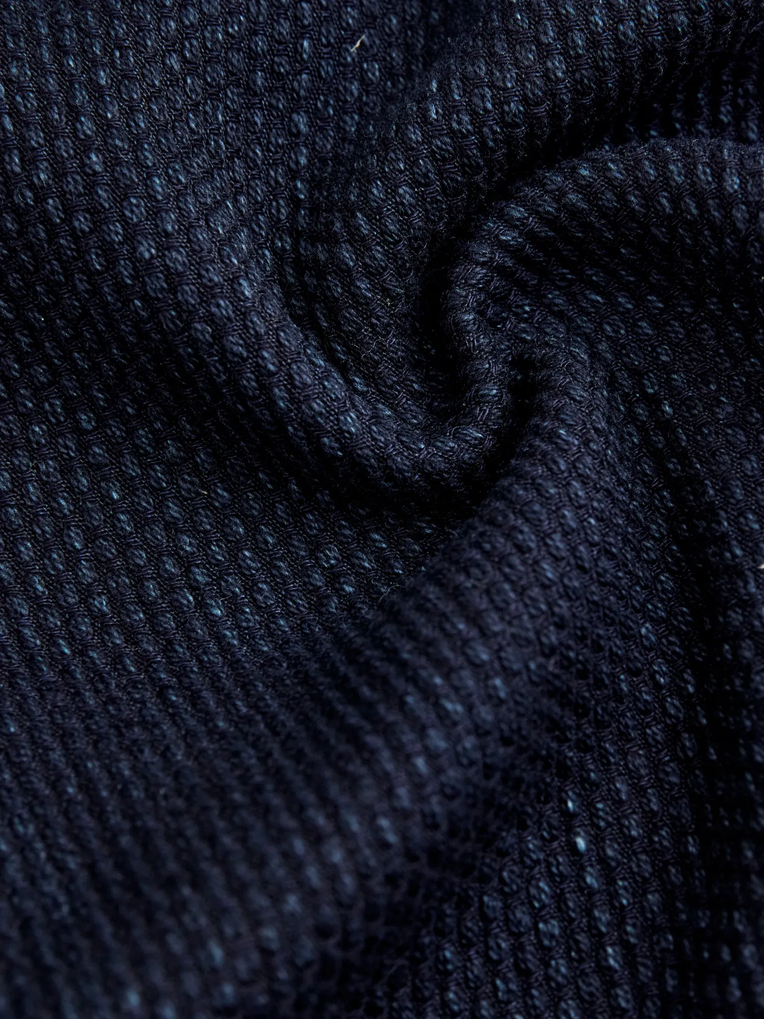 11oz Sashiko Haori Coat in Indigo