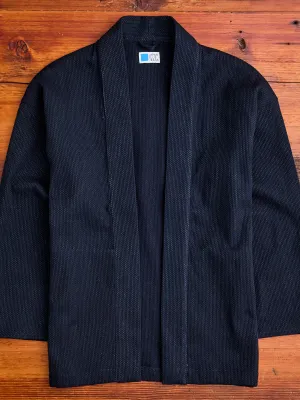 11oz Sashiko Haori Coat in Indigo