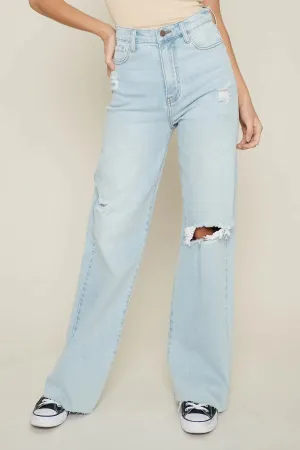 90's Baby Wide Jeans-Vibrant M.I.U