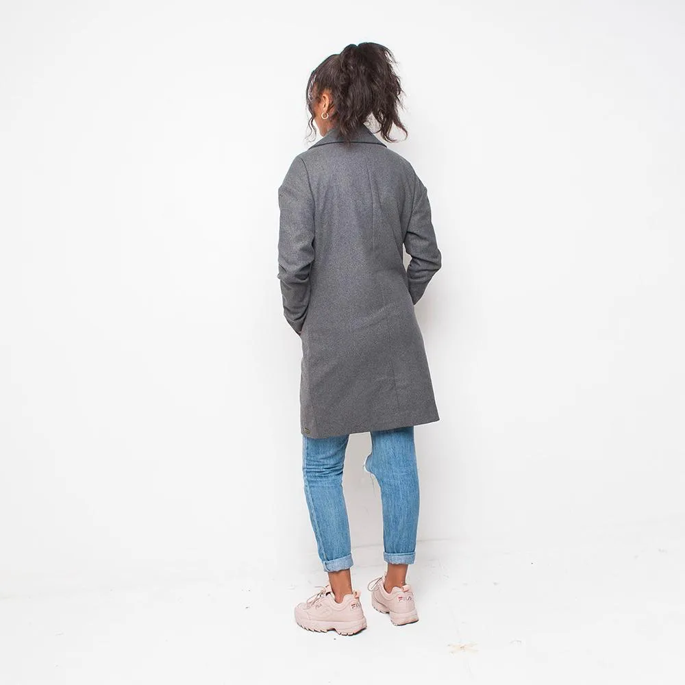 Bellfield - Classic 3/4 - Womens Coat - Grey