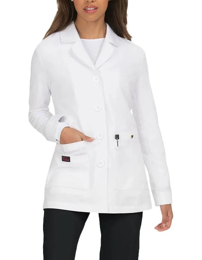 Betsey Johnson Canna Women's Stretch 5-Pocket Lab Coat