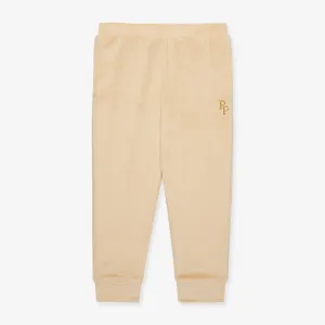 Bisque Velour Joggers