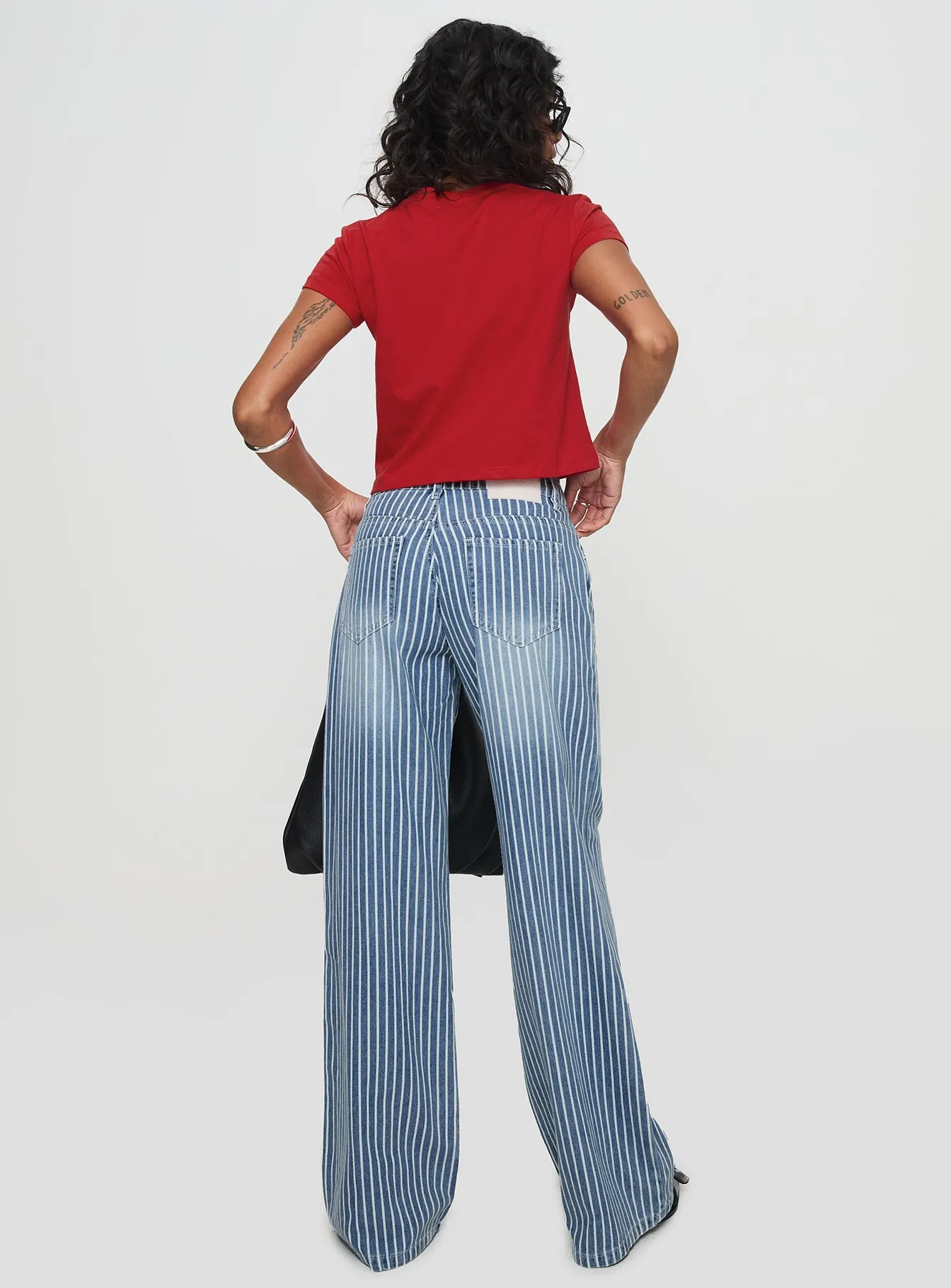 Blaise Jeans Blue Stripe