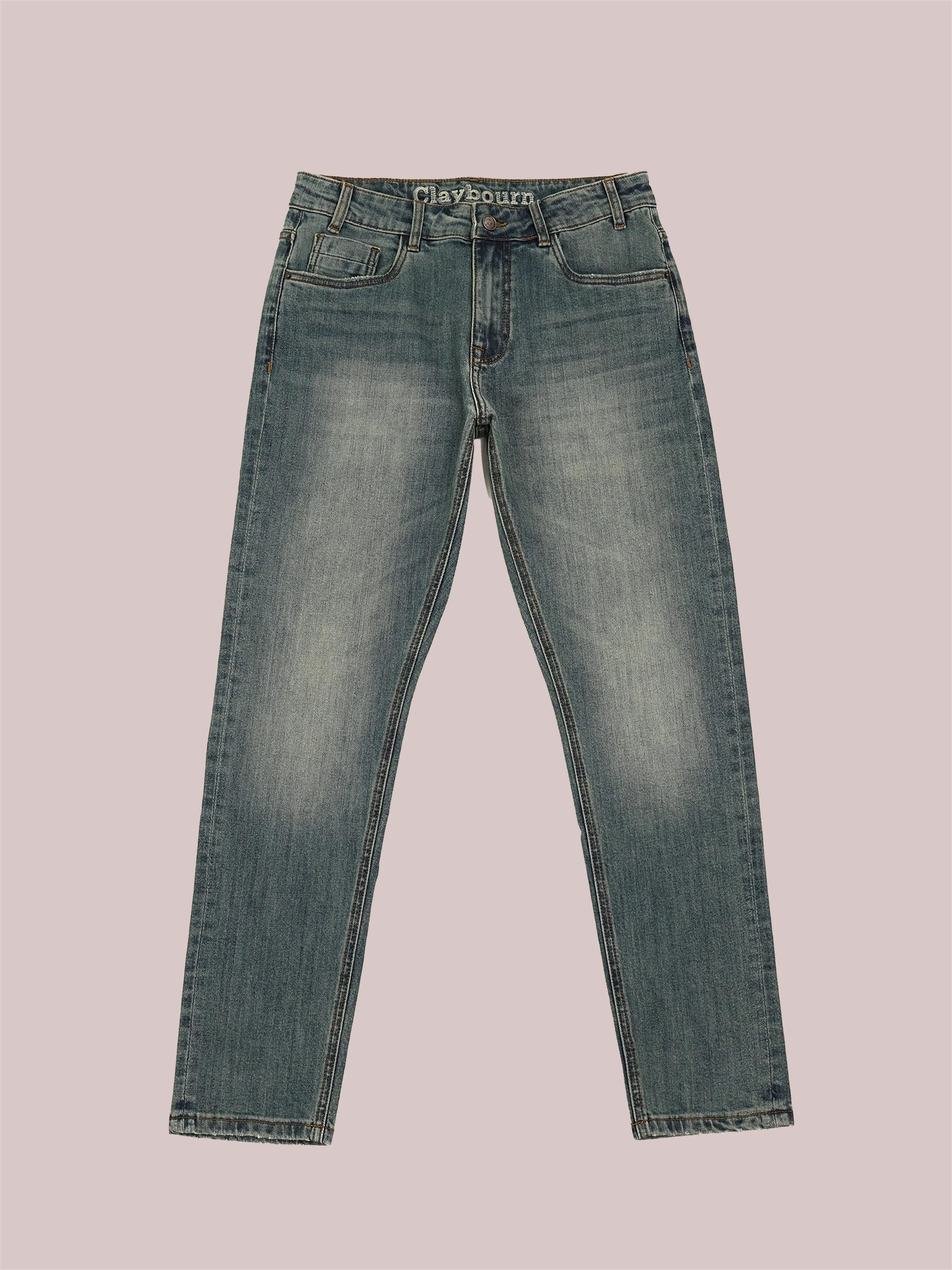 Classic Washed Look Jeans