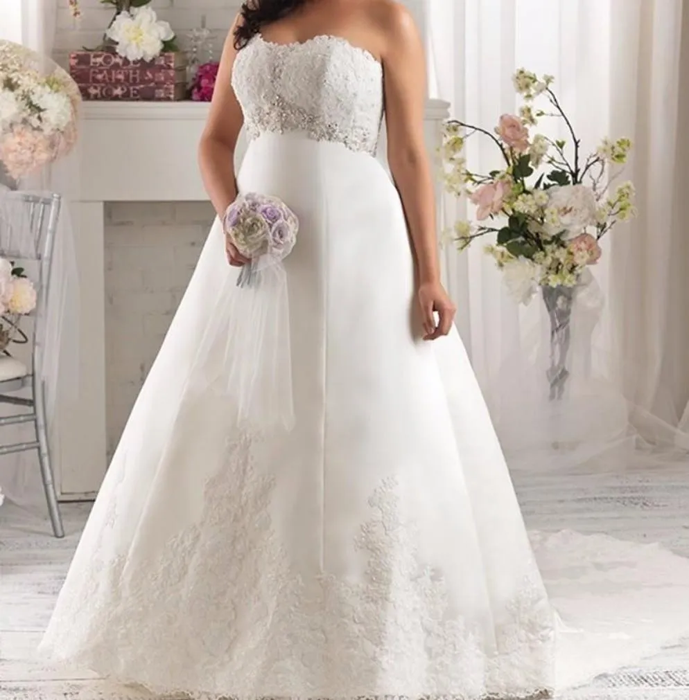 Empire Waist Maternity Wedding Dresses at Bling Brides Bouquet -online Bridal Store