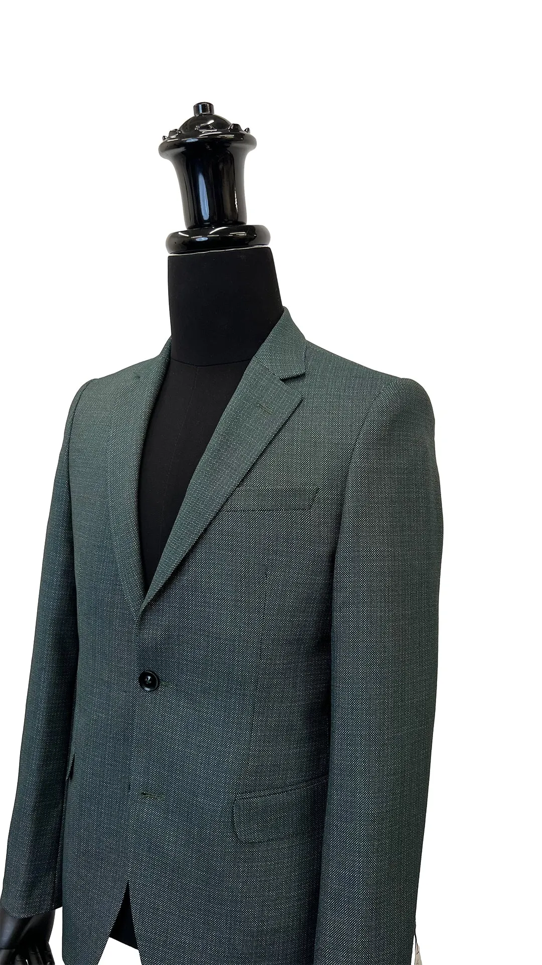 Green Slim Flit Blazer