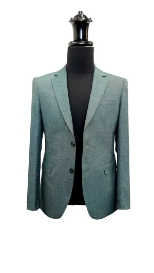 Green Slim Flit Blazer