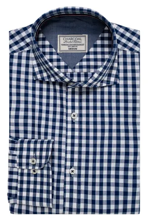 LIMITED EDITION SHIRTS BLUE WHITE CHECK