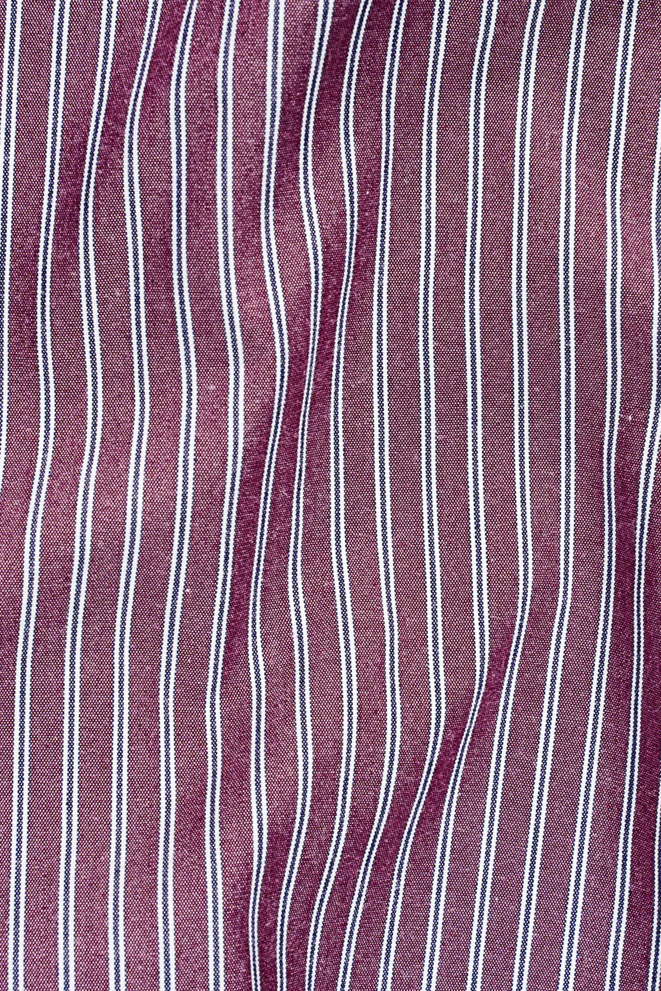 LIMITED EDITION SHIRTS MAROON WHITE STRIPES