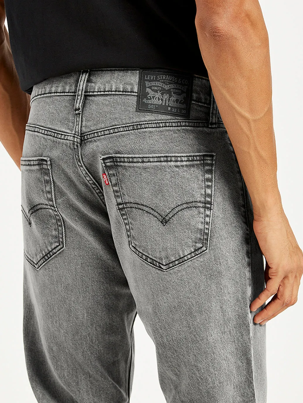 Men's 541 Tapered Fit Grey Jeans