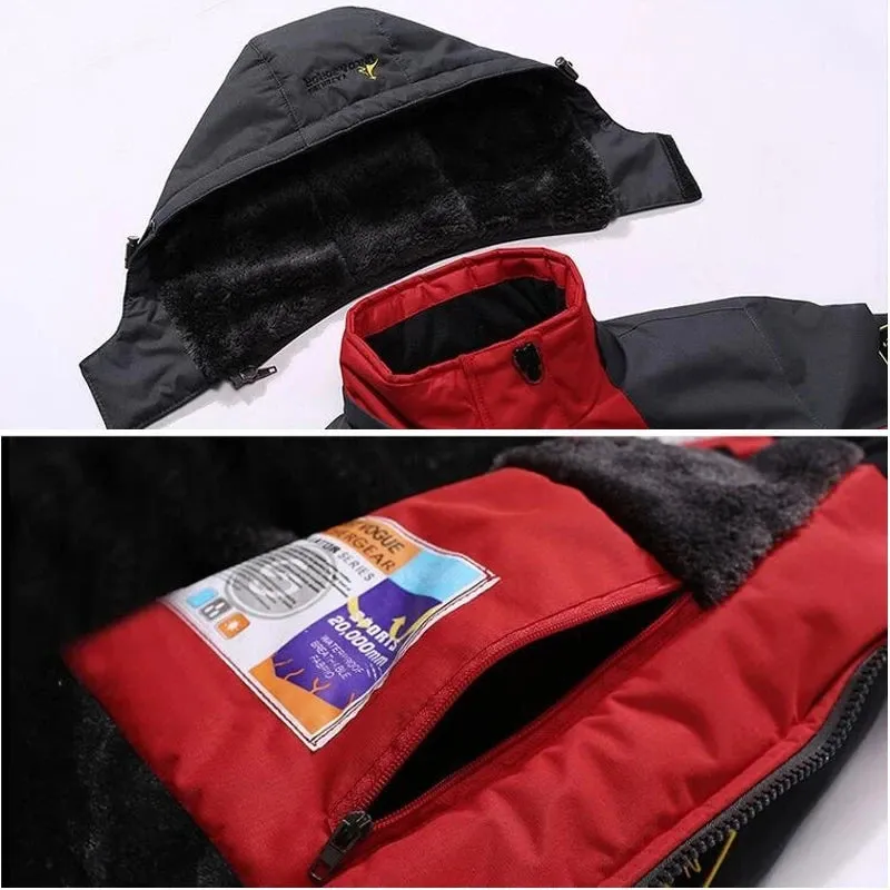 Men's Winter Parka - Thick Warm Windproof Hooded Anorak