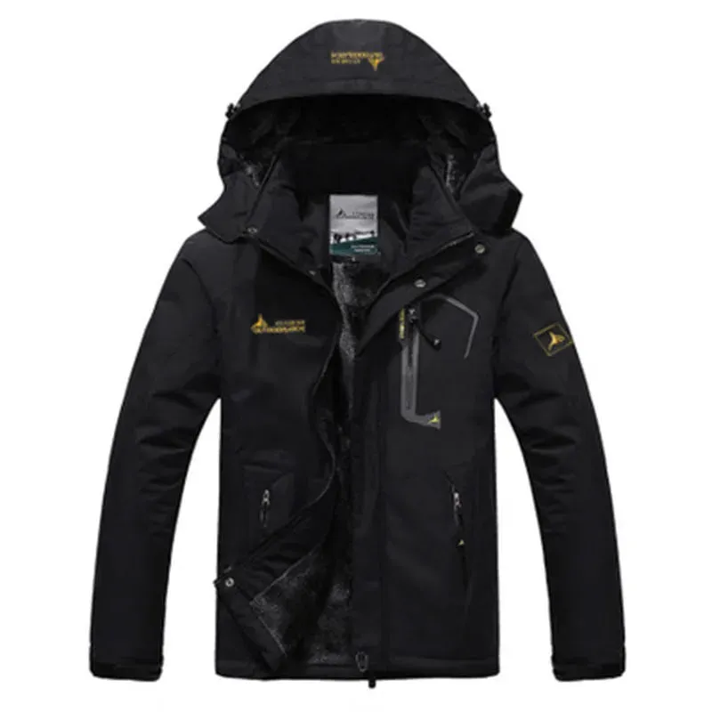 Men's Winter Parka - Thick Warm Windproof Hooded Anorak