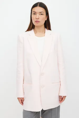 Pink Three Pocket Blazer