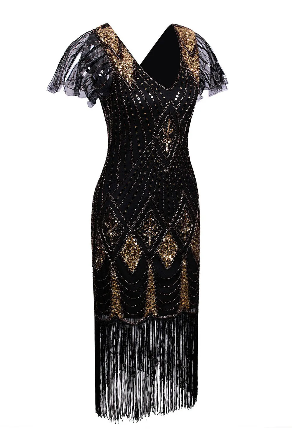 Sequin Flapper Dress