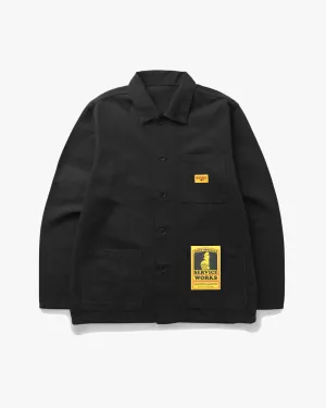 Service Works Classic Canvas Coverall Jacket - Black