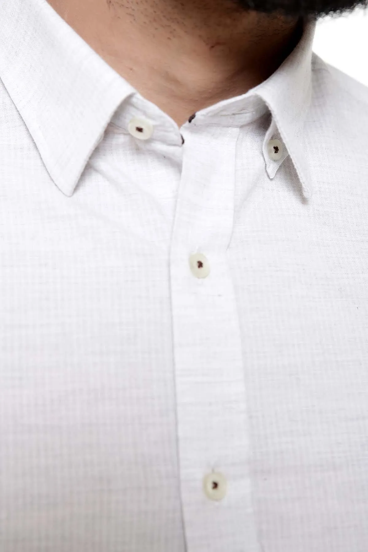 SMART SHIRT BUTTON DOWN FULL SLEEVE WHITE