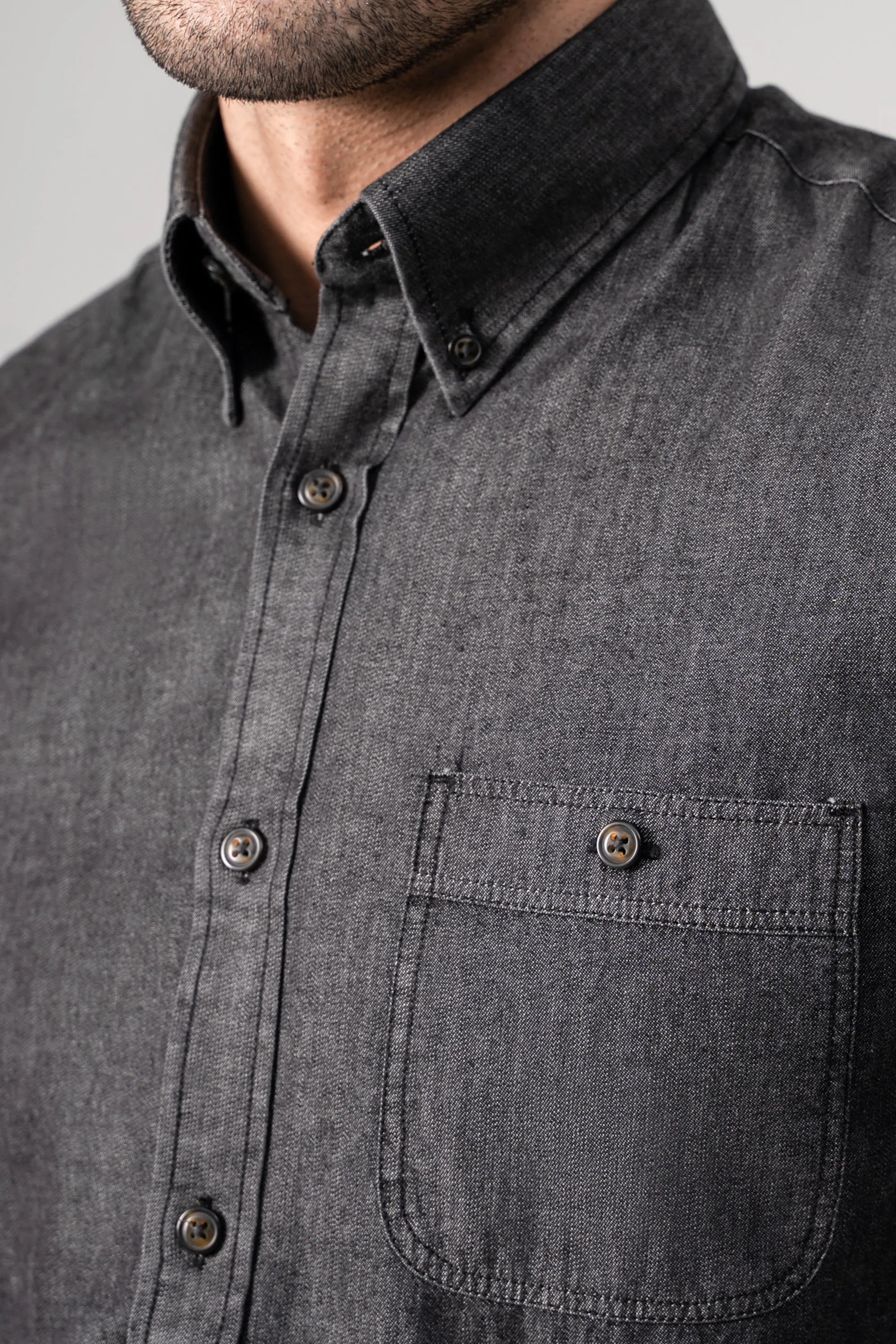 SMART SHIRT DENIM GREY