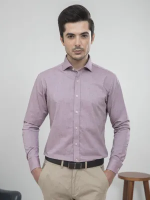 SMART SHIRT FULL SLEEVE MAHROON WHITE