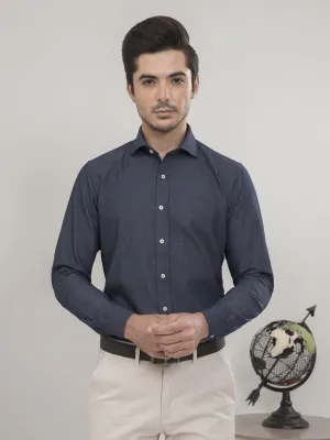 SMART SHIRT FULL SLEEVE NAVY BLUE