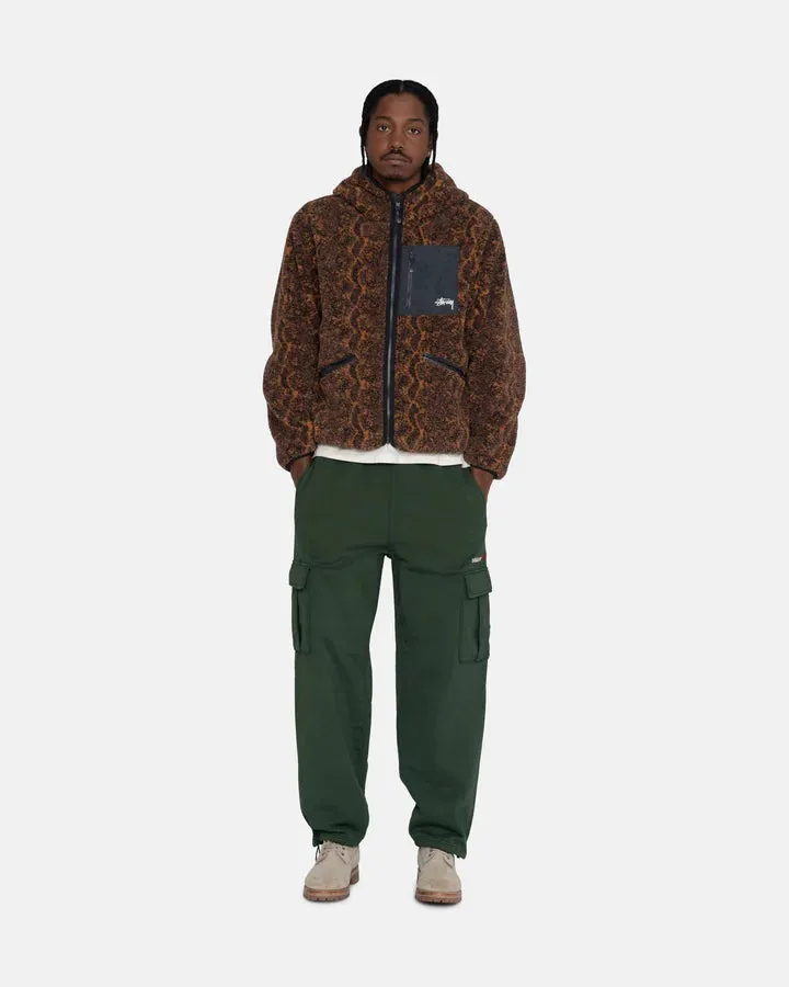 SPORT CARGO FLEECE PANT / STUSSY / FOREST