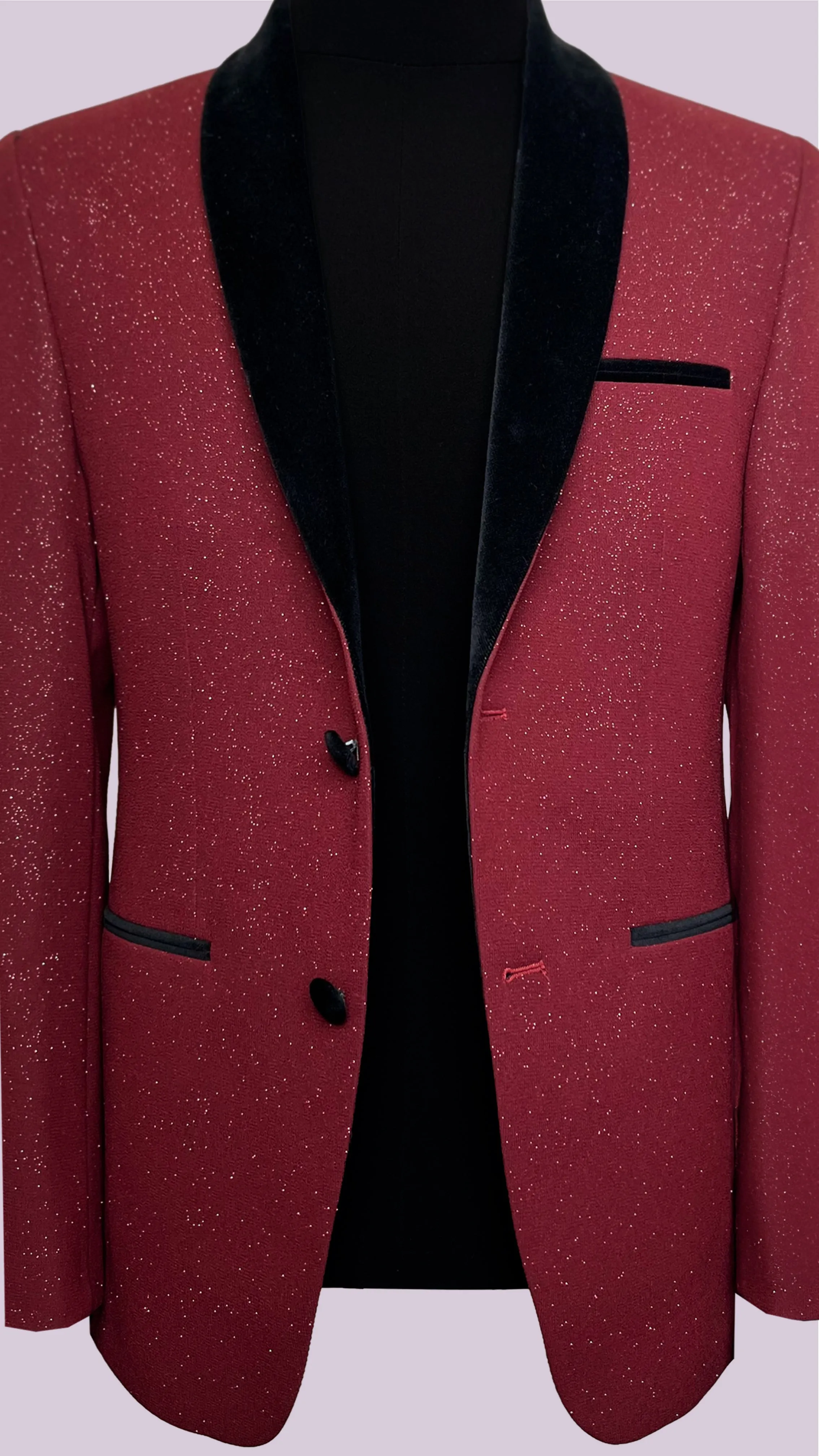 Vercini Opulent Red Tuxedo Blaze