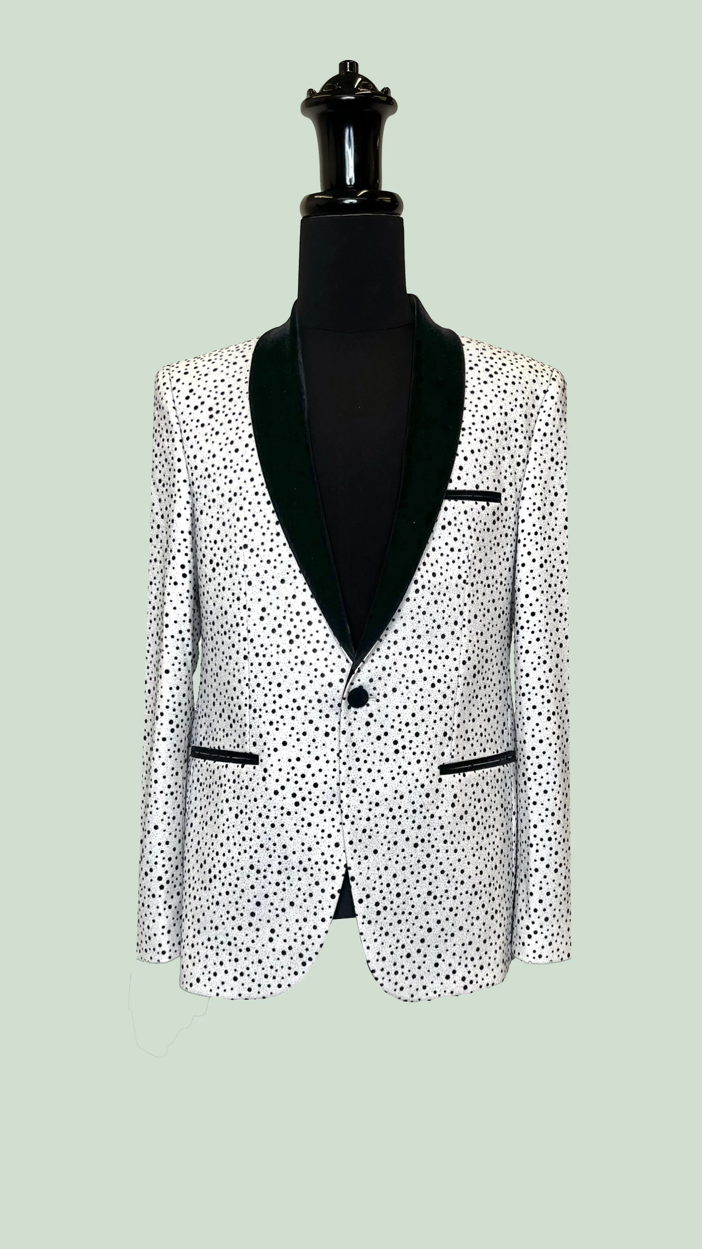 Vercini Polka-Dot Premium Blazer