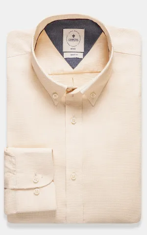 WAFFLE SMART SHIRT BEIGE