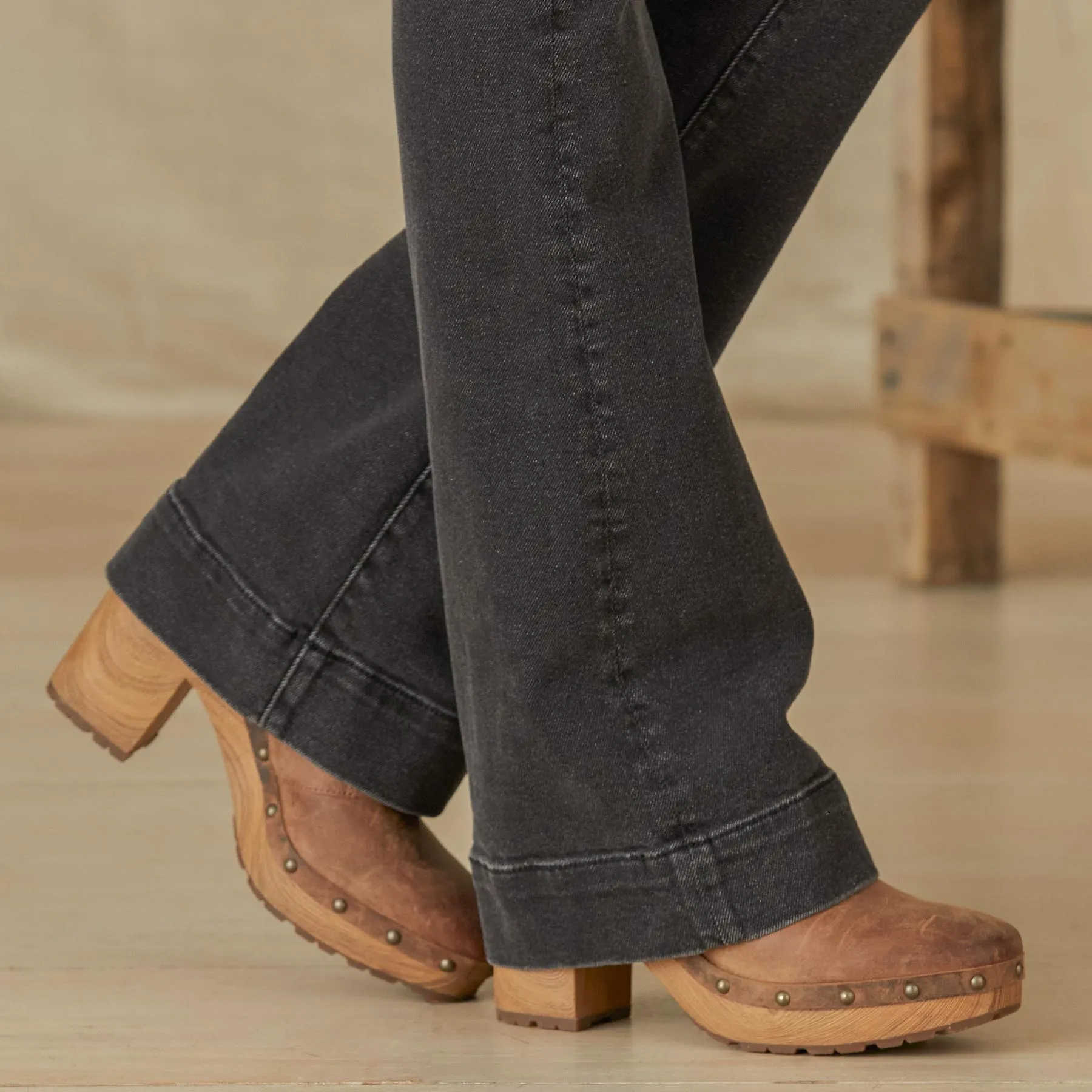 Wyatt Classic Flare Jeans